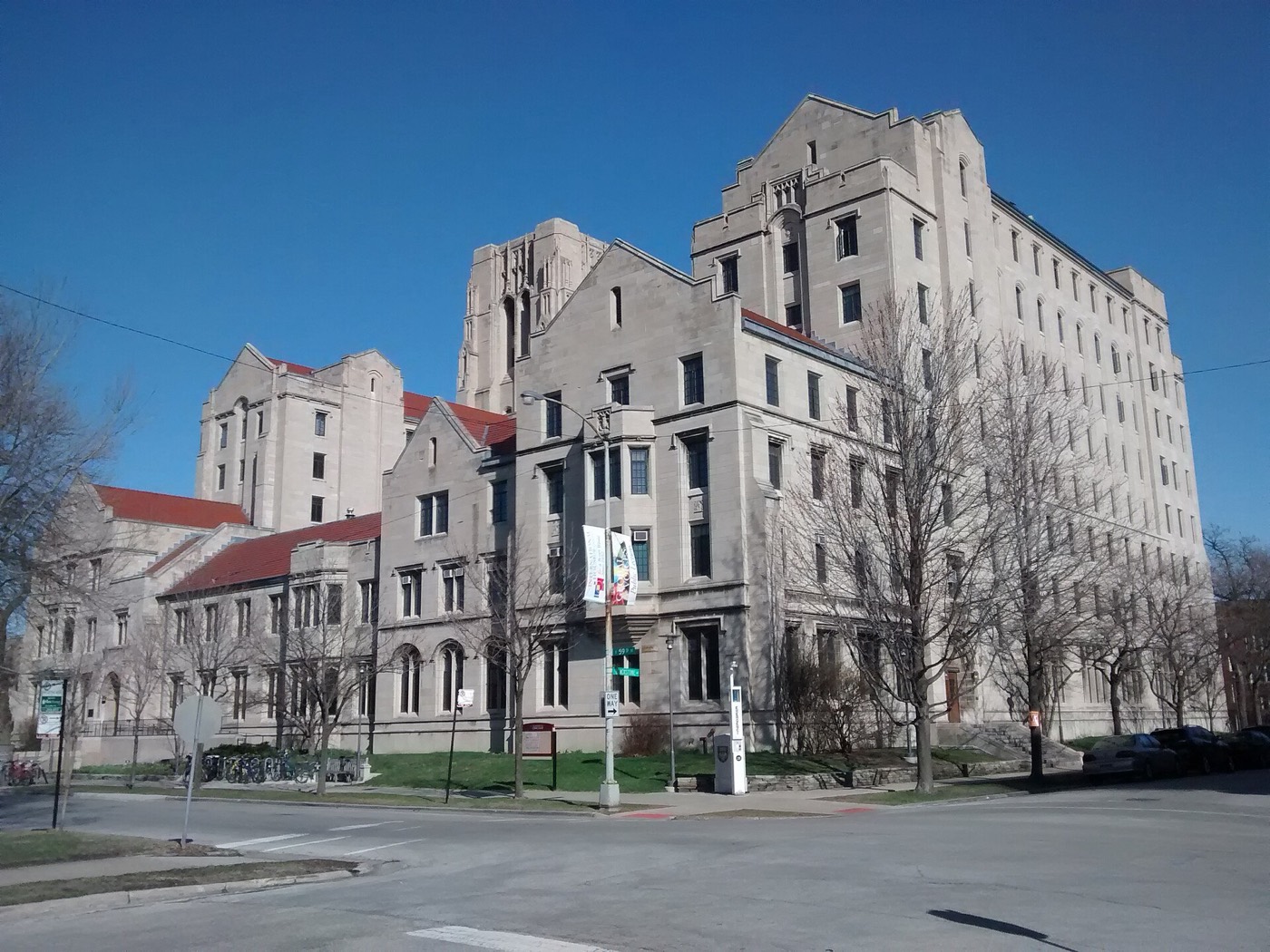 International House at the University of Chicago, on East 59th Street.