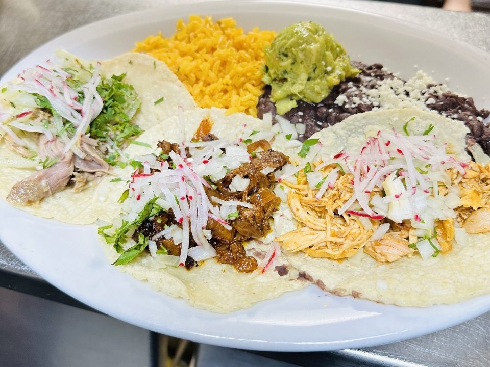 A taco dinner