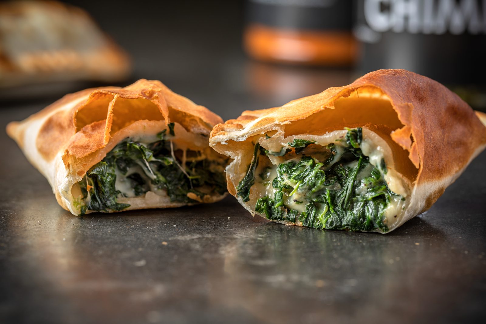 Spinach empanadas