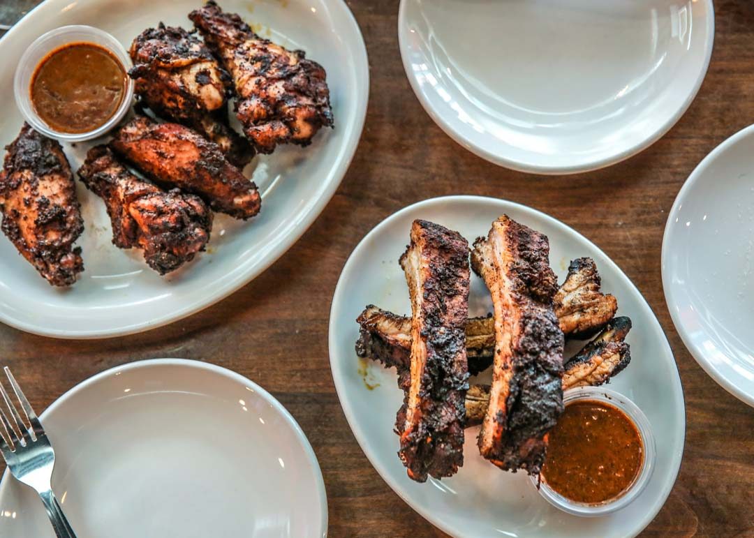 Jerk wings and jerk ribs