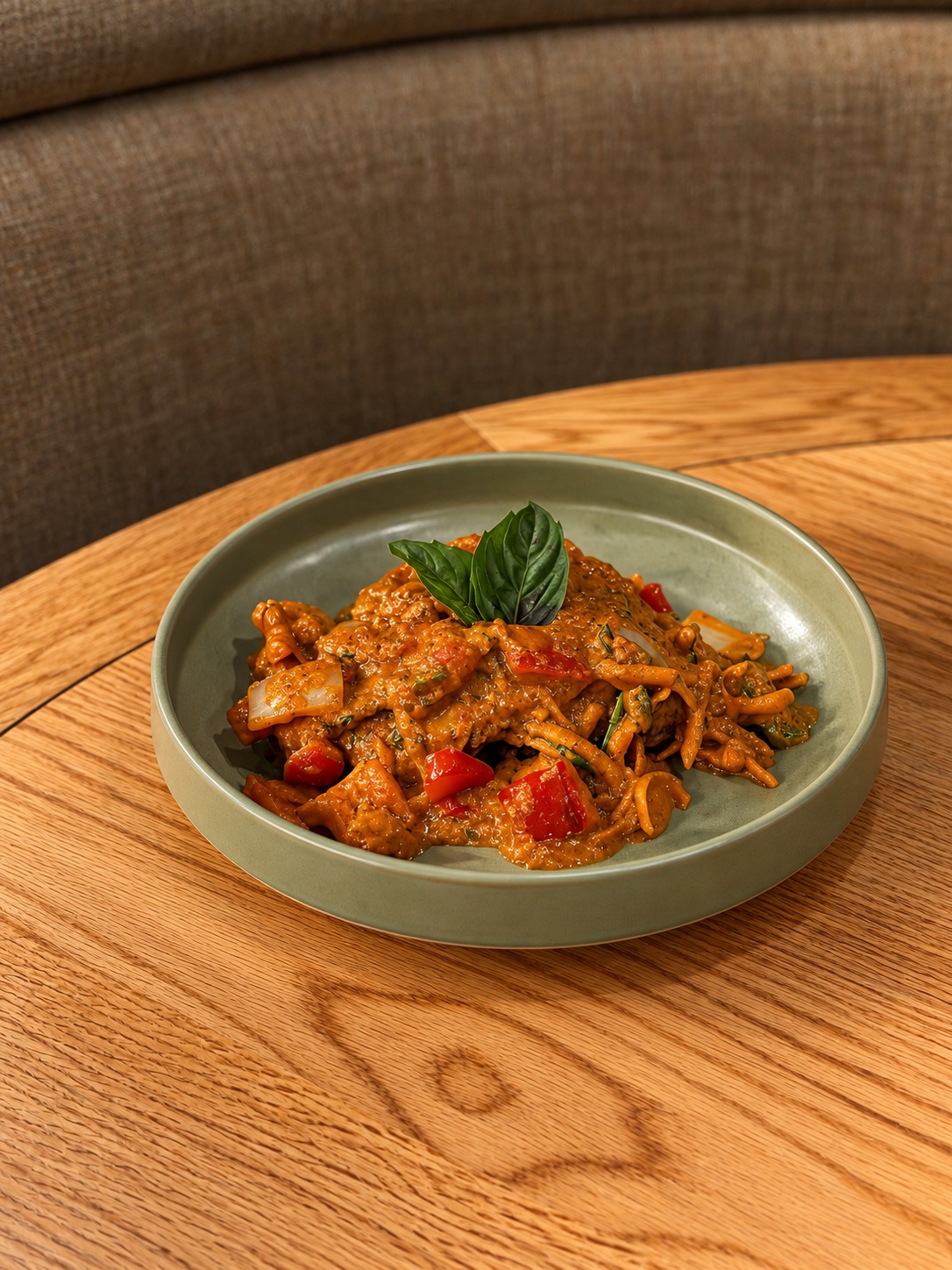 Crispy Tilapia with Satay Curry