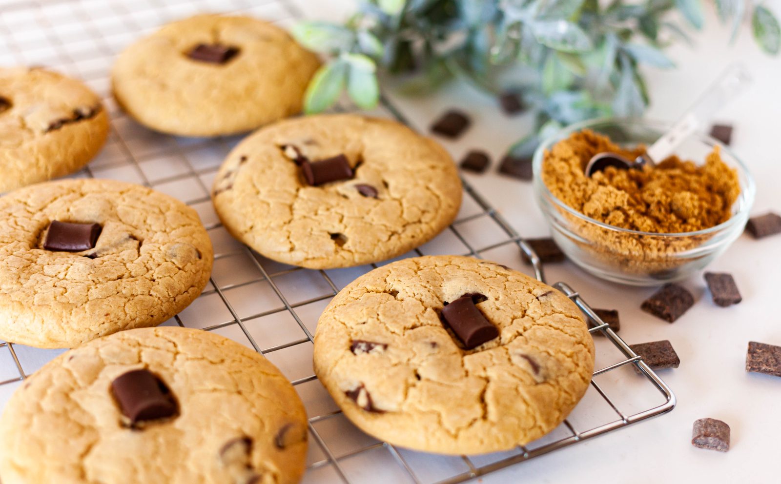 Chocolate chunk cookies