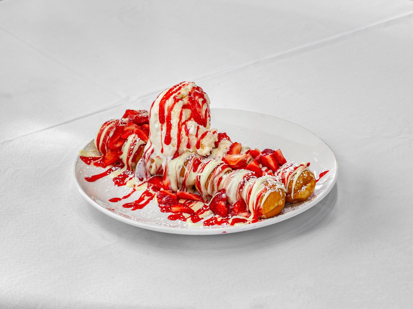 Strawberry Shortcake Waffle